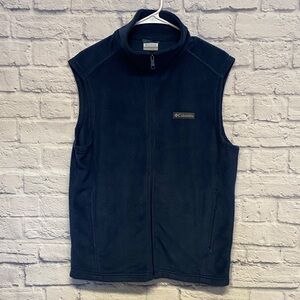 Columbia Men's Blue Fleece Vest Size M